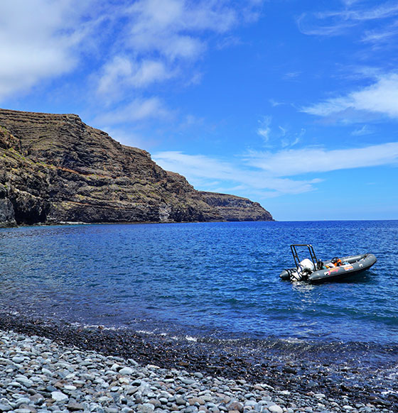 La Gomera. Playa de Erese