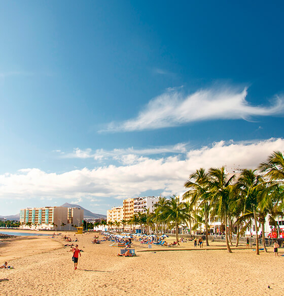 Paseo a pie hasta la playa de El Reducto - listado