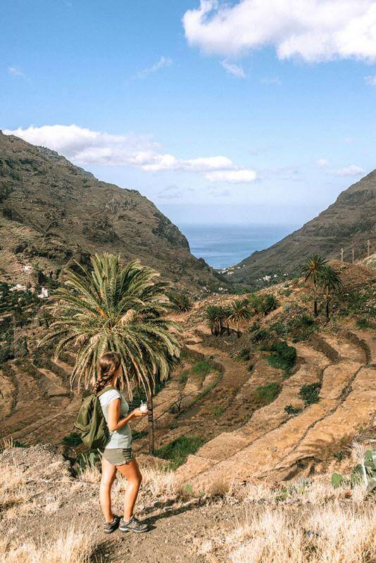 Valle Gran Rey, La Gomera. 