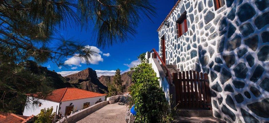 El Carrizal de Tejeda caseríos de Gran Canaria