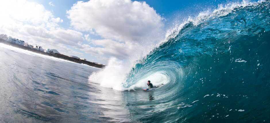 Bodyboard en El Quemao Spots de bodyboard en Lanzarote