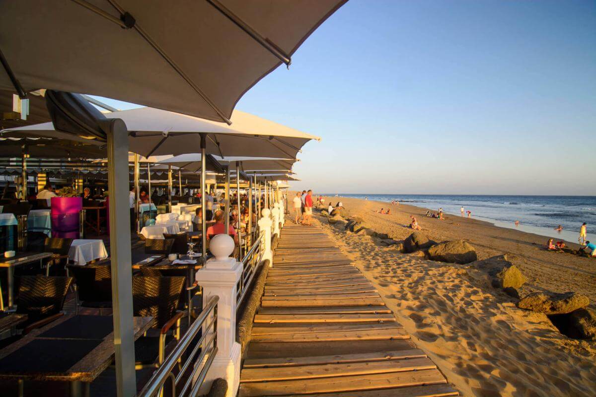 Maspalomas , zona del Faro