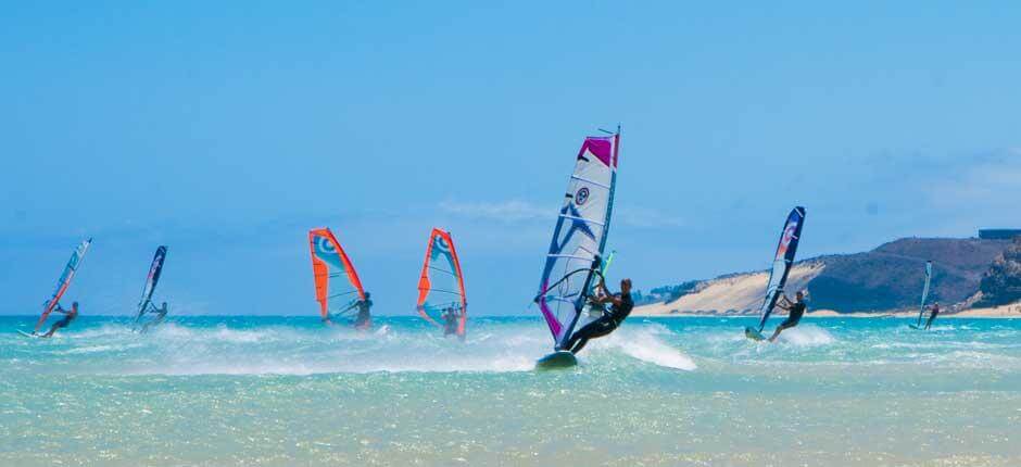 Windsurf en Playa de Sotavento Spot de windsurf de Fuerteventura
