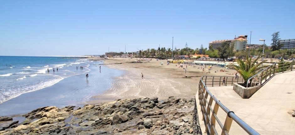 Пляж Сан-Агустин Популярные пляжи Гран-Канарии