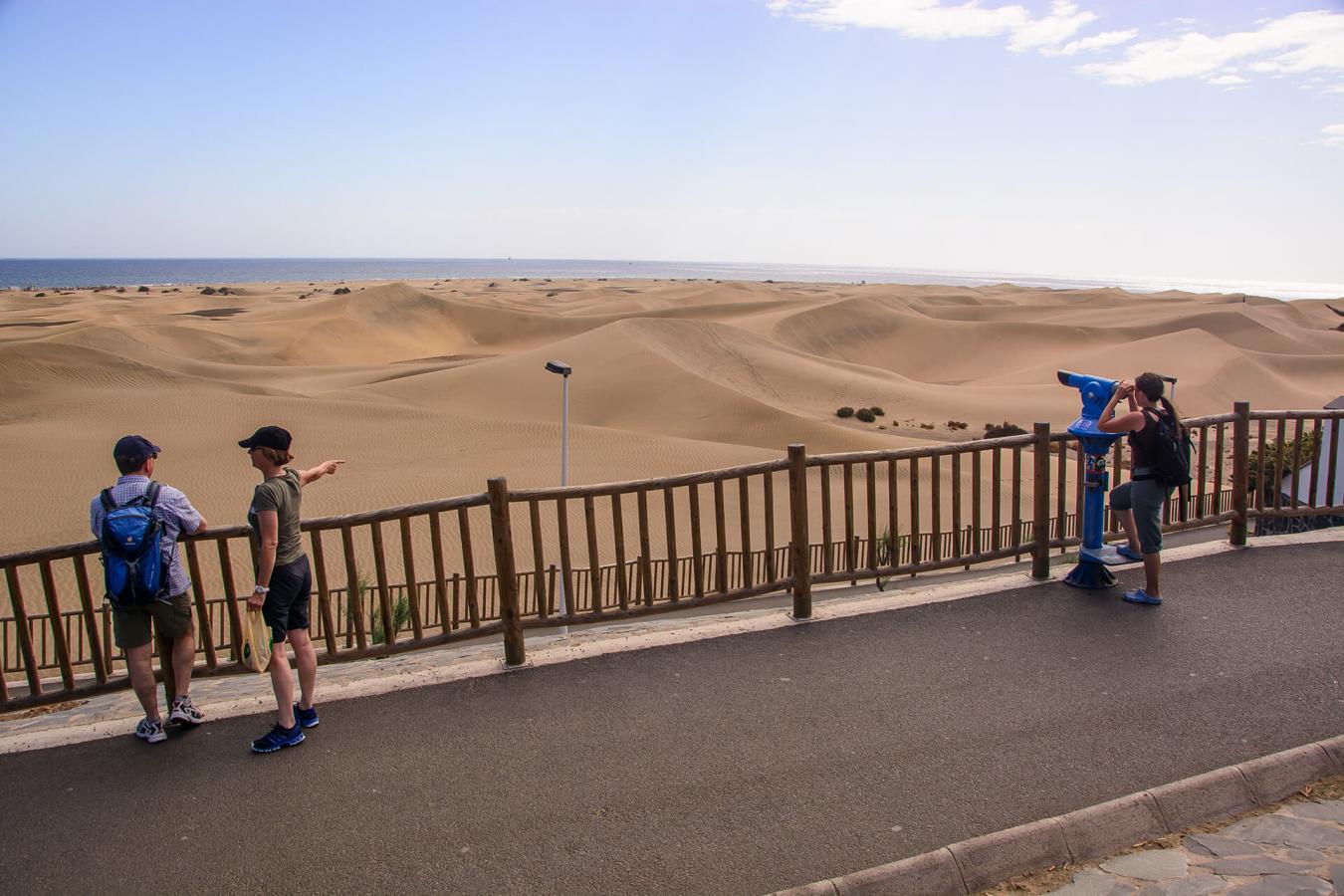 Reserva Natural Especial de las Dunas de Maspalomas, en Gran Canaria