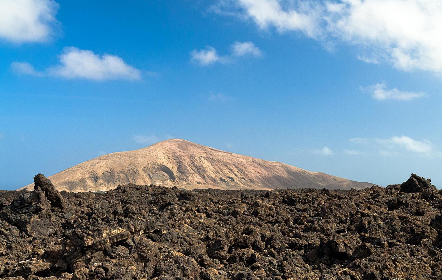 Caldera Blanca. Senderos de Lanzarote