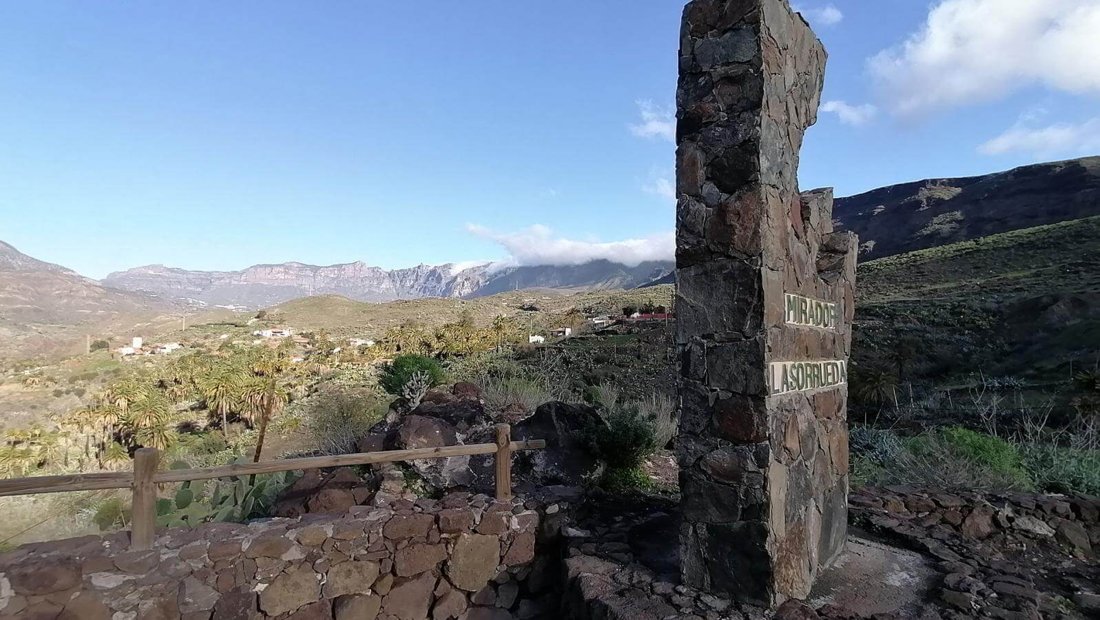 Mirador La Sorrueda. Gran Canaria