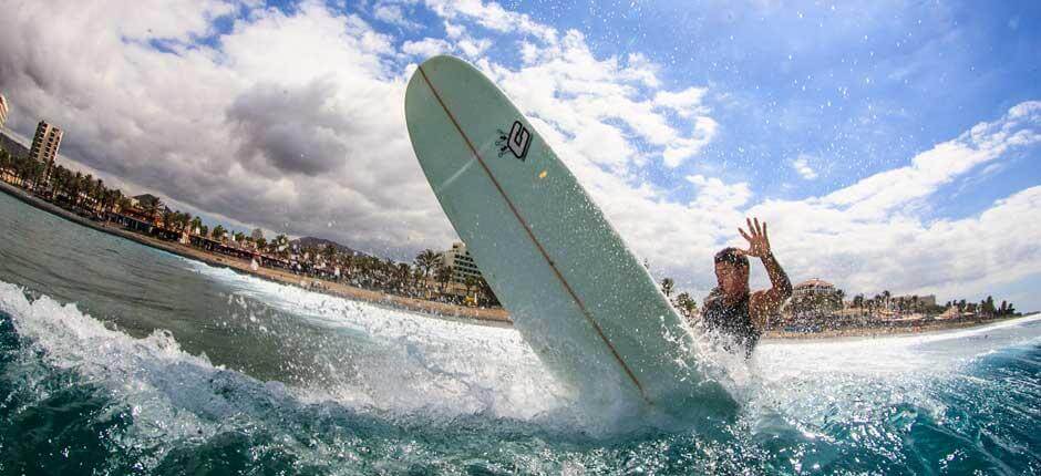 La izquierda de Las Palmeras Spots de surf en Tenerife