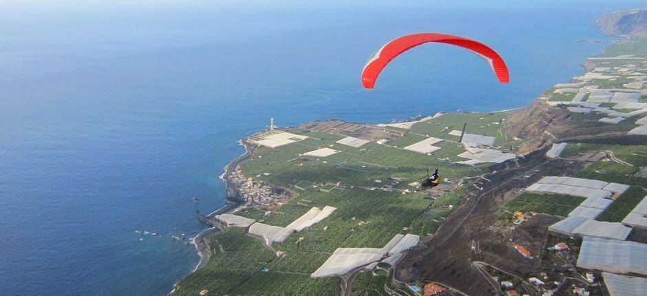 Parapente en Puerto Naos Parapente en La Palma