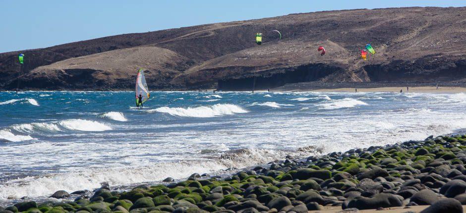 Kitesurf en playa de Vargas Spots de kitesurf de Gran CanariaWindsurf en Playa de Vargas Spots de windsurf de Gran Canaria